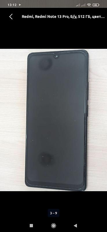 techno camon: Redmi Note 13 Pro, 512 ГБ, цвет черный купленный год назад 25.500 сом — 3