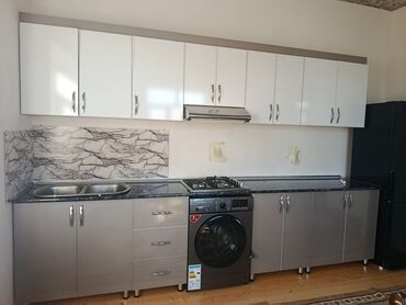 Divanlar: Mətbəx mebeli 850₼ yenidir,quraşdırılıb istifadə edilməyib, 3 m