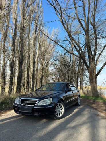 Mercedes-Benz: Mercedes-Benz S-Class: 2003 г., 3.7 л, Автомат, Бензин, Седан
