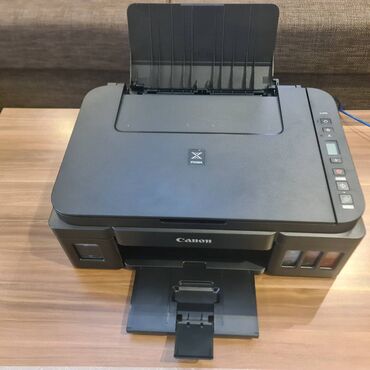 printer satilir: Printer "Canon PİXMA G2415" Printer tam işlək vəziyyətdədir. Qara