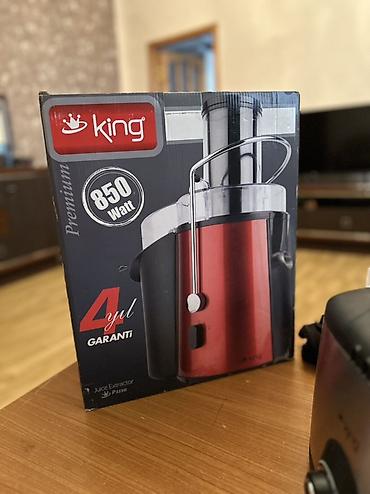 king kong: King Premium şirəçəkən (Juice Extractor) – P1150 Yenidir, istifade — 1