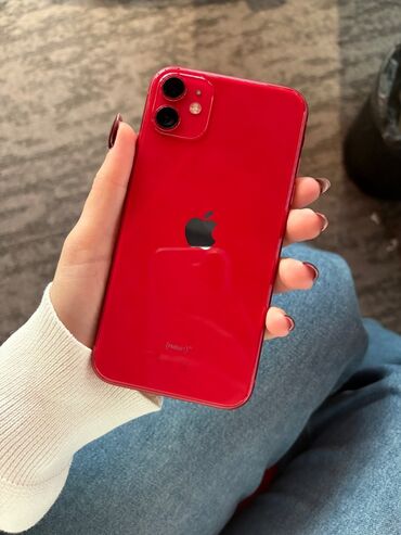 11 qiymeti: IPhone 11, 64 GB, Qırmızı