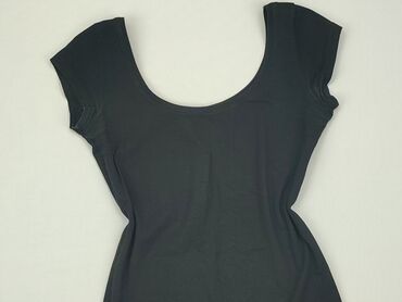 czarne eleganckie bluzki plus size: Blouse, M (EU 38), condition - Good