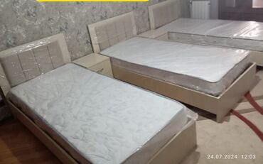 tek neferlik yataq desti olculeri: Односпальная кровать, Без подьемного механизма, С матрасом, С выдвижными ящиками