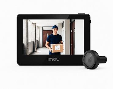 Foto və videokameralar: №: 11546 Məhsulun adı: Video domofon Imou VD1-5M0S, qara Brend: Imou — 1
