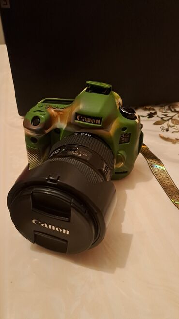 canon профессиональный фотоаппарат: Canon fotoqrafiya dəsti - Fotoaparat: Canon EOS 5D Mark III (tam