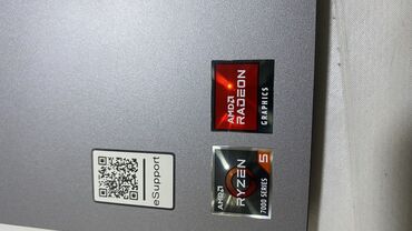 колонки компьютера: Ноутбук, Lenovo, 16 ГБ ОЭТ, AMD Ryzen 5, 16 ", Колдонулган, Жумуш, окуу үчүн, эс тутум SSD