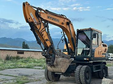 hyundai 145: Экскаватор, Hyundai, Колесный — 3