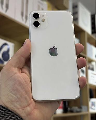 iphone qeydiyyatsız: IPhone 11, 128 GB, Ağ, Zəmanət, Simsiz şarj, Face ID — 2