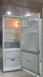 daewoo soyuducu: İki qapılı soyuducu - Üst hissə: geniş soyutma bölməsi, 3 ədəd