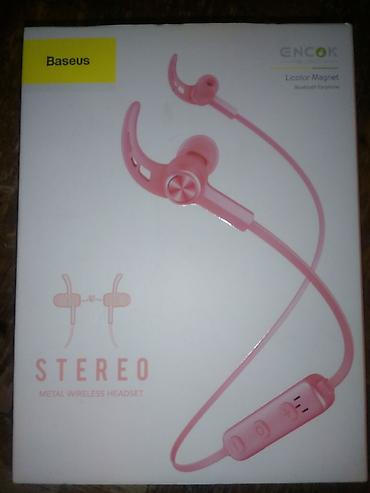 baseus w7: Baseus Encok Licolor Magnet Bluetooth qulaqlıq - Tip: Stereo metal — 1