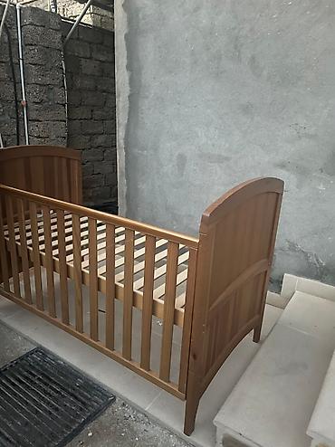 mothercare манеж: Для девочки и мальчика, Б/у, Колыбель — 2