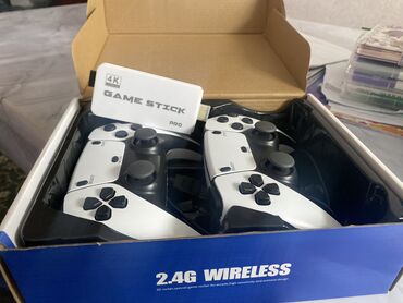 ноутбуки apple цена в бишкеке: Игровая приставка,Game stick,в флешке больше 20000 ретро игр.Сам