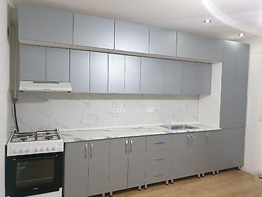 silver kitchen: Кухонный гарнитур, Новый, цвет - Белый, ДСП, Бесплатная доставка — 7