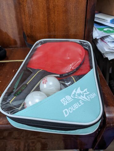 ракетка настольного тенниса: - Подготовься к игре с ракетками DoubleFish! - Идеальный выбор для