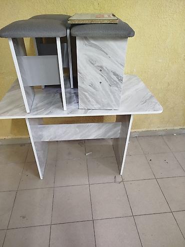 Кухонные столы и стулья: Кухонный стол и стул, Новый — 6