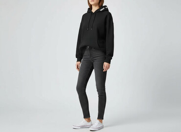 spiderman ubrania: Cropp, Кофта з каптуром жіноча, розмір S