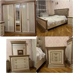 куплю спальный гарнитур: İkinəfərlik çarpayı, Dolab, Termo, 2 tumba, İşlənmiş