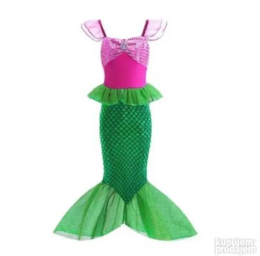 Kostimi za maskenbal: NOVO NOVI Kostimi za decu mala sirena Arijel Ariel decija haljina. U — 2