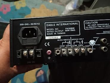 cd muzika: EAGLE International PA5606E – Public Address pojačalo - Snaga: 60 W — 6