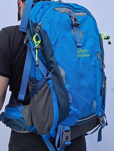 Sportske torbe i rančevi: Planinarski ranac Senterlan Adventure 40L – plavi - Zapremina: 40 — 10