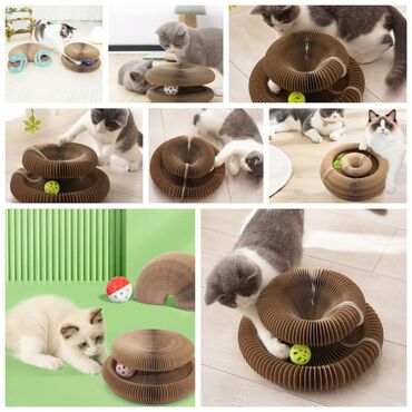 Зоотовары: Продаю игрушку/когтеточку/лежанку 3в1,с кошачей мятой,вашему котику — 17