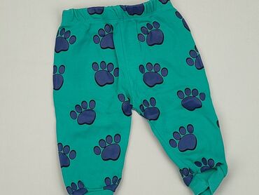 zielone spodnie cargo: Sweatpants, 0-3 months, condition - Very good