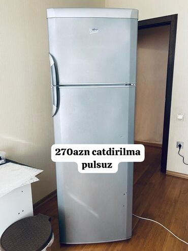 Digər məişət texnikası: Beko iki qapılı soyuducu - Rəng: gümüşü/metallik - Yuxarıda dondurucu