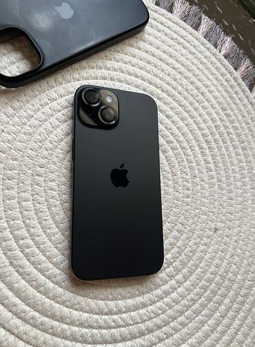 işləmiş ptz: IPhone 15, 128 GB, Black Titanium, Face ID