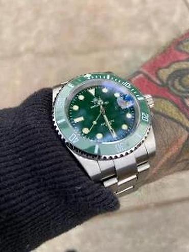 Ručni satovi: ADDIESDIVE MY-H3 - 41mm - Zelena - Rolex Submariner Homage Potpuno — 6
