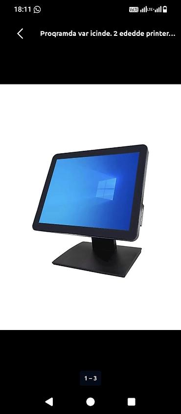 termal printer: POS terminal – toxunma ekranlı kassaya uyğun sistem - Windows — 1
