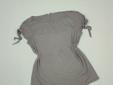 t shirty damskie szare: T-shirt, Promod, S (EU 36), condition - Good