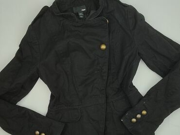 czarne t shirty i marynarka: H&M, Women's blazer, size S