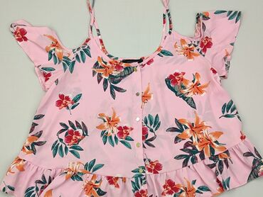 bluzki w kwiaty z bufiastymi rękawami: Блуза жіноча, Atmosphere, L, стан - Хороший