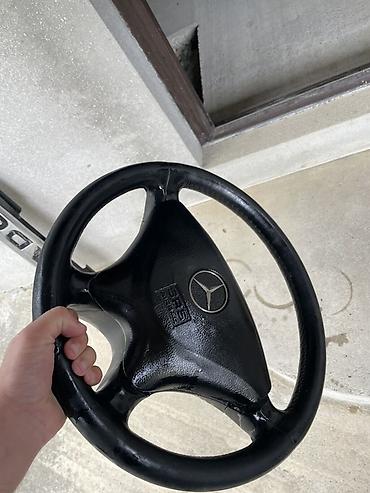 ikinci el tekerlek: Məhsul: Mercedes-Benz orijinal sükan - Rəng: qara - Material: dəri — 5
