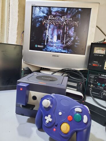 nintendo switch прошитая купить: Nintendo gamecube picoboot 128gb, много игр не считал+беспроводной