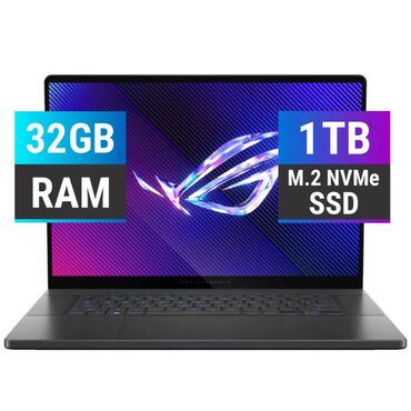 Foto və videokameralar: Yeni ASUS 16 ", Intel Core i7, 1 TB