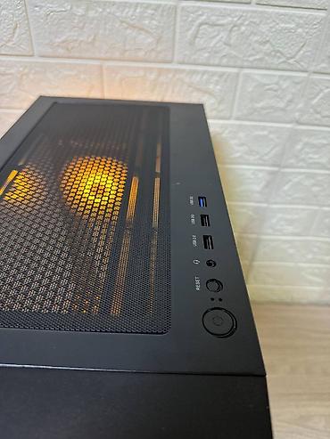 ситемный блок: Корпус ПК, Новый, ATX, цвет - Черный — 3