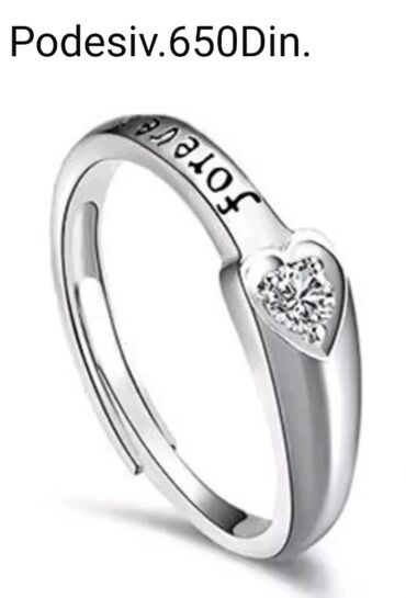 Prstenje: Ženski prsten, Materijal: Cirkon — 7