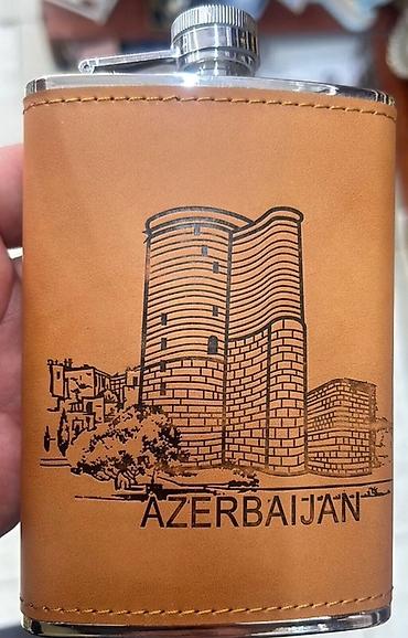 termal corab: Məhsul: Azərbaycan temalı cib kolbası (flask) və hədiyyə dəsti - — 2