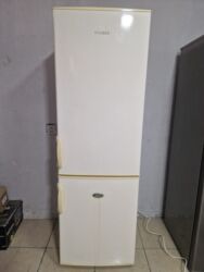 işlemiş xaladenik: İşlənmiş 2 qapılı Hauser Soyuducu Satılır, rəng - Bej, Təkərli