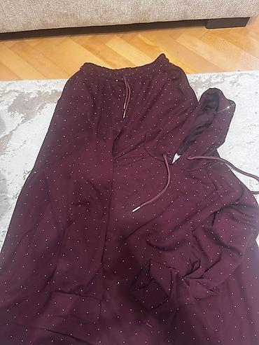 Kompleti: Set odeće 1) Elegantna crna haljina - Duga, uz telo, asimetrična — 4