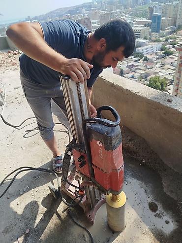 televizor youtube acmaq: Beton kəsmə beton deşmə xidməti Karot - HILTI DD 200 / 350 ilə 25 ° — 4