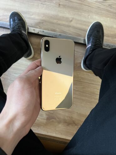 hard disk temiri: IPhone Xs Max, 64 ГБ, Rose Gold, Гарантия, Беспроводная зарядка, Face ID