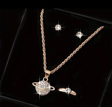 Наборы украшений: Наборы украшений с сияющими вставками Варианты комплектов: 1) — 9