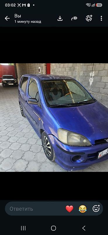 таета эстима: Daihatsu YRV: 2002 г., 1.3 л, Механика, Бензин, Хэтчбэк — 3