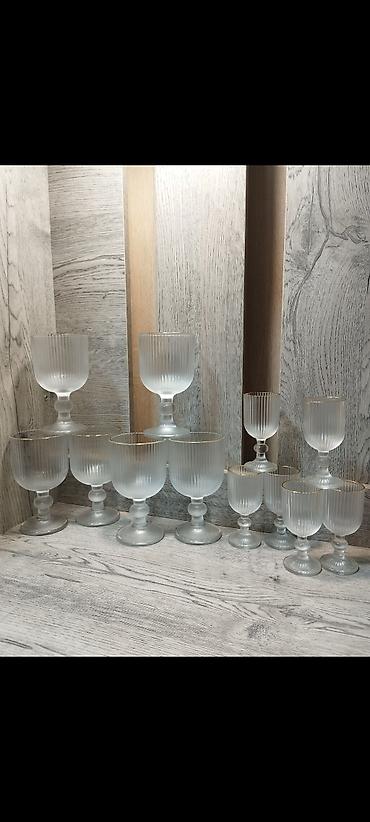 pcs: Набор стеклянной посуды Glass Ware, 12 предметов (6+6 PCS) - — 2