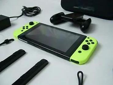 Nintendo Switch: Nintendo Switch, čipovana konzola u odličnom stanju. Čipovana — 17