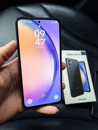 samsung tab s9 fe: Samsung Galaxy A54 5G, 128 GB, rəng - Qara, Sənədlərlə — 2