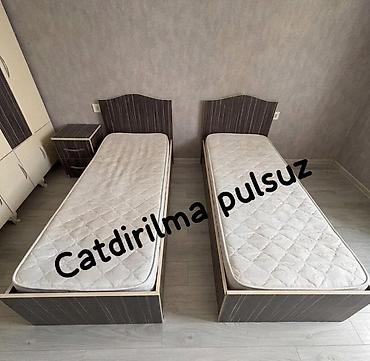 cut kravatlar: İşlənmiş, Təknəfərlik çarpayı, Matras ilə — 1